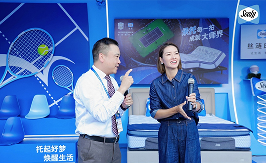 絲漣連續三年贊助上海勞力士大師賽，攜手傳遞卓越支撐與健康生活理念